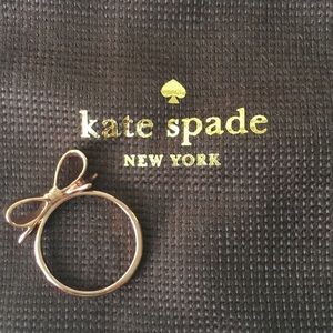 Kate Spade New York Rose Gold Bow Ring